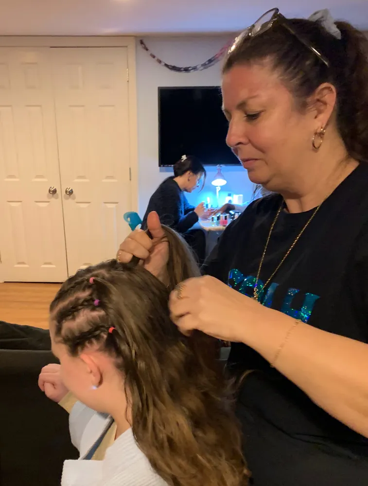 Julie at a SPAH party